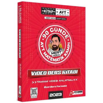 Mert Hoca 2023 90 Günde AYT Matematik Kampı Video Ders Kitabı