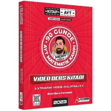 Mert Hoca 2023 90 Günde AYT Matematik Kampı Video Ders Kitabı