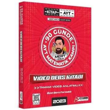 Mert Hoca 2023 90 Günde AYT Matematik Kampı Video Ders Kitabı