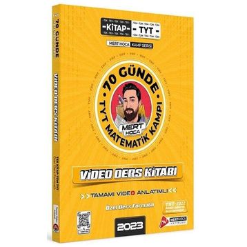 Mert Hoca Yayınları 70 Günde TYT Matematik Kampı Video Ders Kitabı