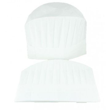 Mert Tela 100 gr 24 cm Beyaz 10 Adet Aşçı Kep