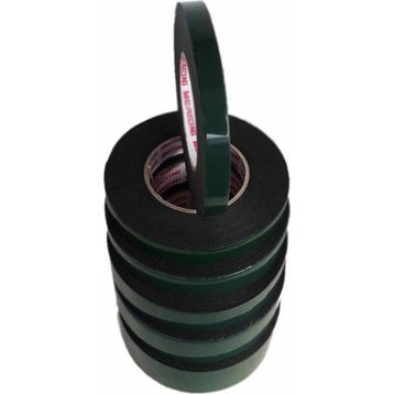 Mertsan 40 mm 10 m Siyah Çift Taraflı Köpüklü Bant