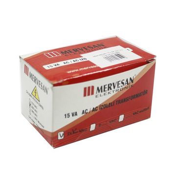 Mervesan 15-W 2x12V Transformatör