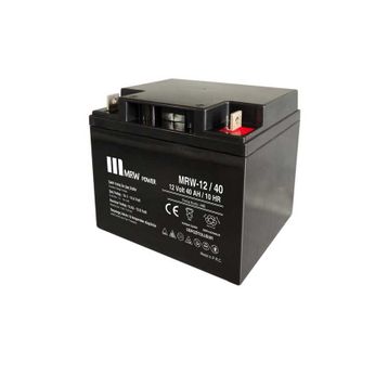 Mervesan MRW-12-40 12V 40AH Kuru Tip Bakımsız Akü