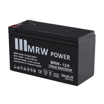 Mervesan MRW-12-9 12 Vdc 9 Ah Kuru Tip Akü