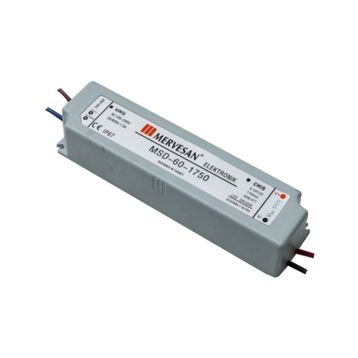 Mervesan MSD-60-1750 60W 1750 mA IP67 Sabit Akım Led Driver