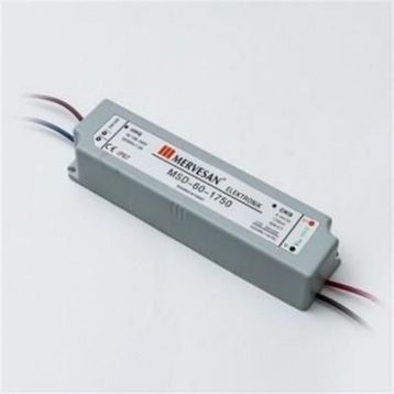 Mervesan MSD-60-1750 60W 1750 mA IP67 Sabit Akım Led Driver