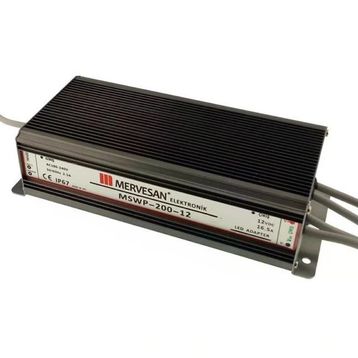 Mervesan MSWP-200-12 200 W 12 Vdc Sabit Voltaj Adaptör