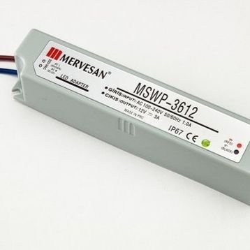 Mervesan MSWP-36-12 36 W 12 Vdc Sabit Voltaj Adaptör