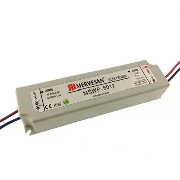 Mervesan MSWP-60-12 60 W 12 Vdc Sabit Voltaj Adaptör