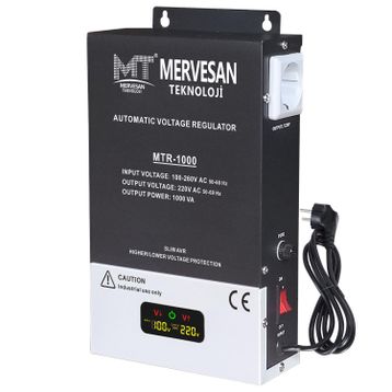 Mervesan MTR-1000 1000W Voltaj Regülatörü