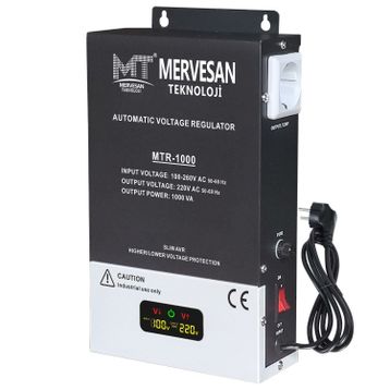 Mervesan MTR-1000 1000W Voltaj Regülatörü