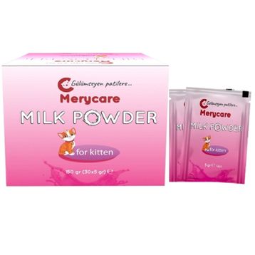 Merycare Milk Powder Yavru Kediler İçin 30x5 gr Süt Tozu