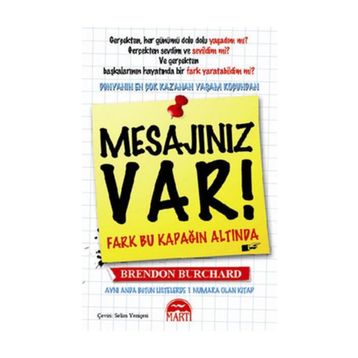MESAJINIZ VAR ! - BRENDON BURCHARD