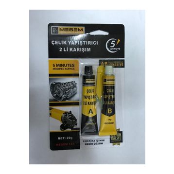 Meşem 2'li Karışım 20 gr Çelik Yapıştırıcı