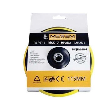 Meşem 4105 115 mm Cırtlı Disk Zımpara Tabanı