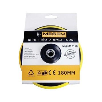 Meşem 4105 115 mm Cırtlı Disk Zımpara Tabanı