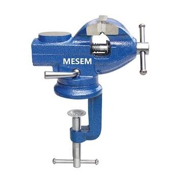 Meşem Mini 50 mm Dönerli Tezgah ve Masa Mengene