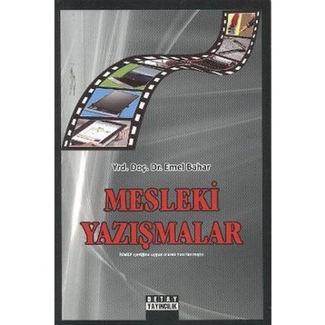 MESLEKI YAZIŞMALAR - EMEL BAHAR