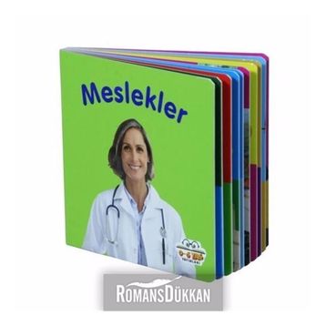 Meslekler - Mini Karton Kitaplar