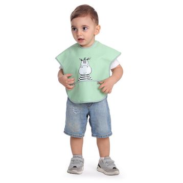 Messido Poli Yarım Kollu Erkek Mama Önlüğü