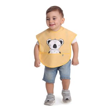 Messido Poli Yarım Kollu Erkek Mama Önlüğü