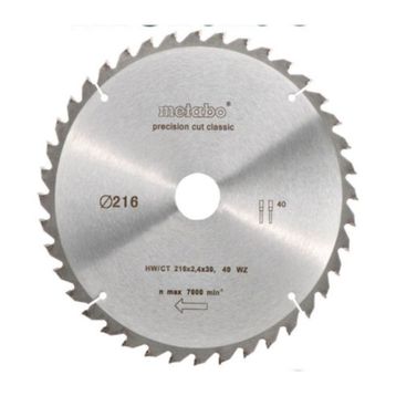 Metabo 216 24 Diş Elmas Daire Testere