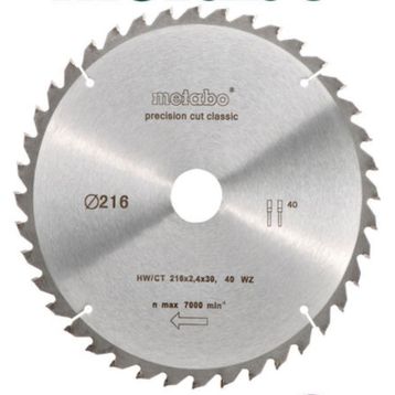 Metabo 216 24 Diş Elmas Daire Testere