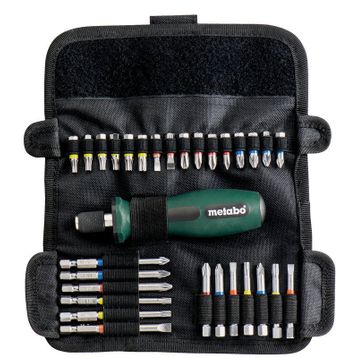 Metabo 626726000 30 Parça Bits Uç ve Vidalama Seti