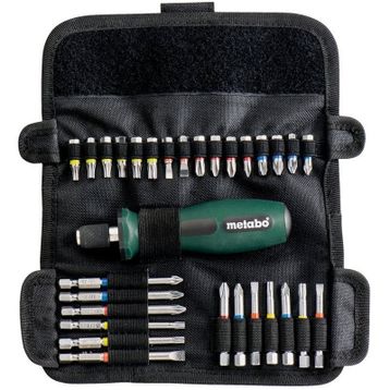 Metabo 626726000 30 Parça Bits Uç ve Vidalama Seti