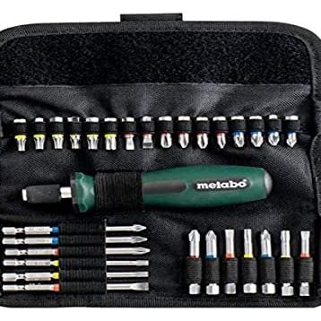 Metabo 626726000 30 Parça Bits Uç ve Vidalama Seti