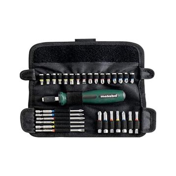 Metabo 626726000 30 Parça Bits Uç ve Vidalama Seti