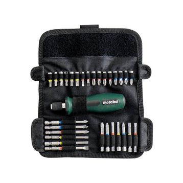 Metabo 626726000 30 Parça Bits Uç ve Vidalama Seti