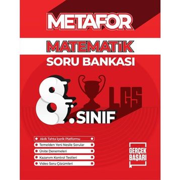 Metafor Yayınları 8. Sınıf Matematik Soru Bankası