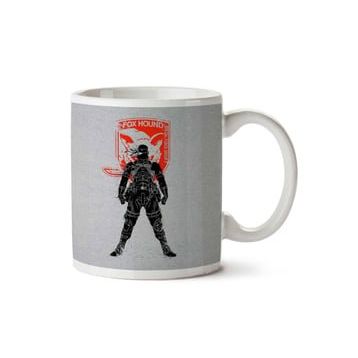 Metal Gear Solid Foxhound Big Boss Logo Baskılı Kupa
