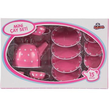 Metal Oyuncak 15 Parça Çay Seti