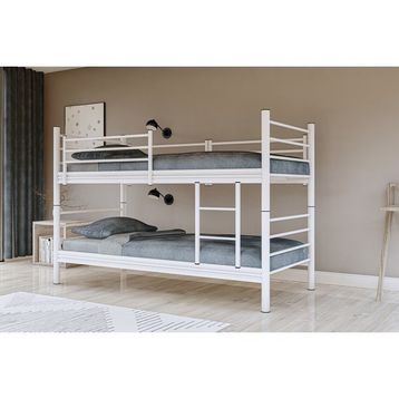 Metalia GM-129 Siyah 90x190 cm Level Ayrılabilir Çiftli Ranza