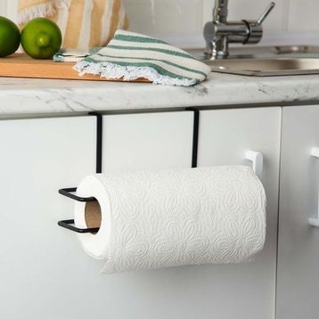 Metalife 26x7x13 cm Siyah Askılı Kağıt Havluluk