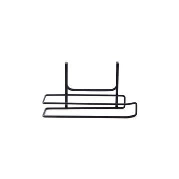 Metalife 26x7x13 cm Siyah Askılı Kağıt Havluluk
