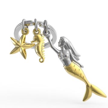 Metalmorphose Deniz Kızı Anahtarlık
