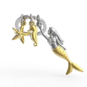 Metalmorphose Deniz Kızı Anahtarlık