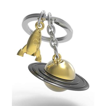 Metalmorphose Satürn Anahtarlık