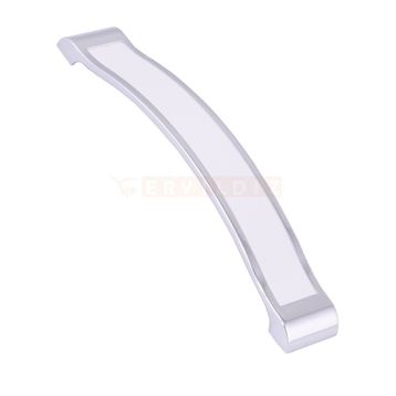 Metax Kida 160 mm Krom Beyaz Mobilya Kulp