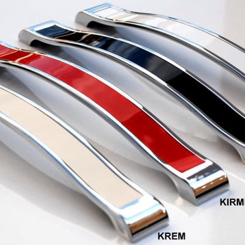 Metax Kida 160 mm Krom Beyaz Mobilya Kulp