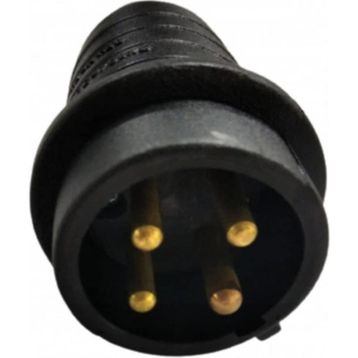 Mete 3x16A Kauçuk Düz Fiş