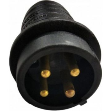 Mete 3x16A Kauçuk Düz Fiş