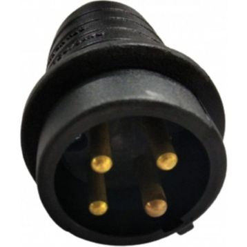 Mete 3x16A Kauçuk Düz Fiş