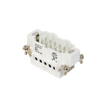Mete Enerji 29021 10x16A 100P+E 400V Alüminyum Gövdeli Vida Bağlantılı Fiş Çekirdeği