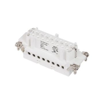 Mete Enerji 29022 16x16A 16P+E 400V Alüminyum Gövdeli Vida Bağlantılı Priz Çekirdeği