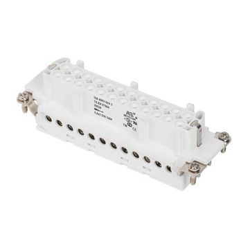 Mete Enerji 29024 24x16A 24P+E 400V Alüminyum Gövdeli Vida Bağlantılı Priz Çekirdeği